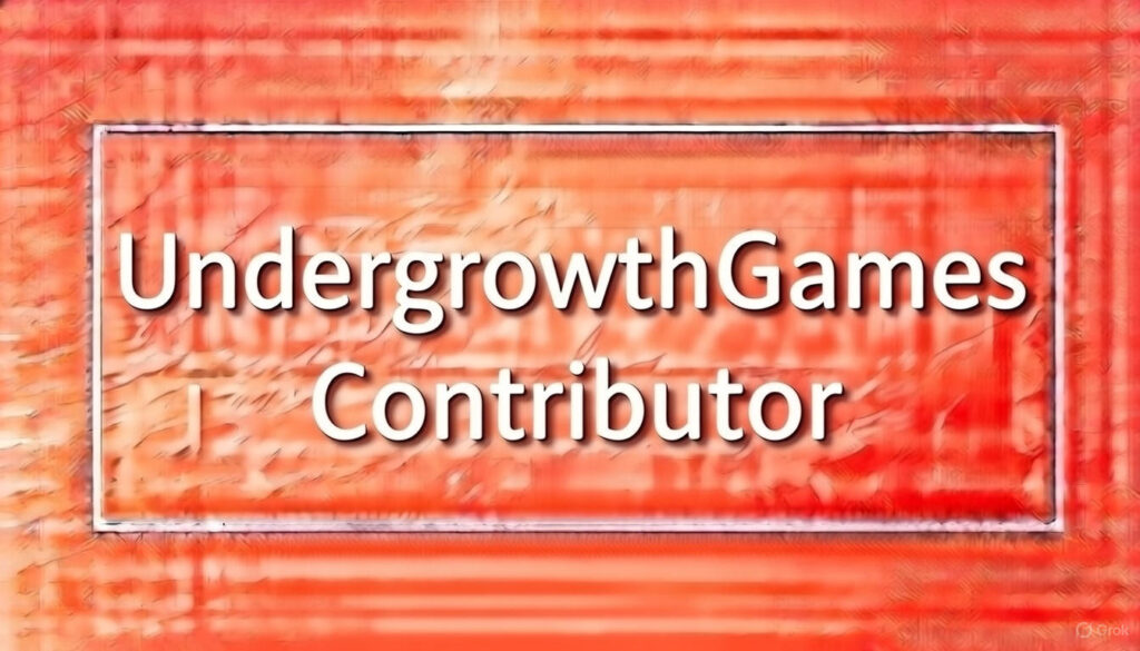 UndergrowthGames Contributor