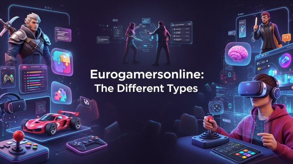 eurogamersonline the different types