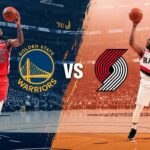 golden state warriors vs portland trail blazers match player stats